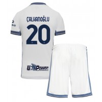 Camisa de time de futebol Inter Milan Hakan Calhanoglu #20 Replicas 2º Equipamento Infantil 2024-25 Manga Curta (+ Calças curtas)